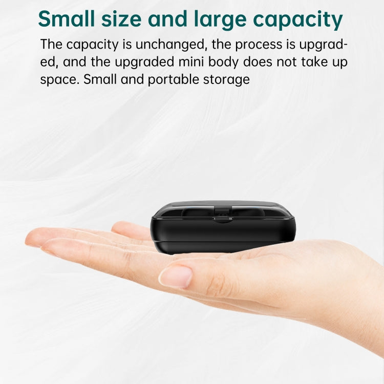 Auricular Bluetooth M19 5.1 TWS com Ecrã Digital, Caixa de Carregamento, Suporte a Toque & Siri & Indicador de Bateria
