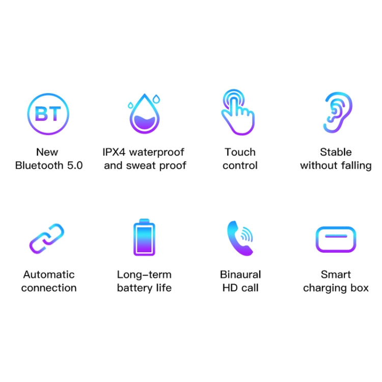 Auricular Desportivo TWS awei T29P Bluetooth V5.0 com Ecrã LED Digital, IPX4 à prova de água, com Caixa de Carregamento