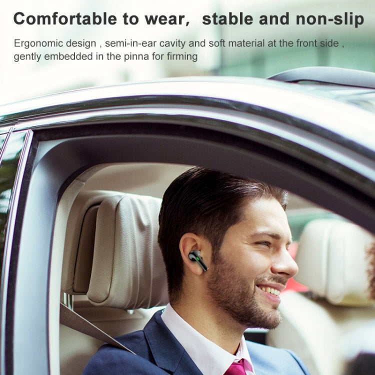 Auricular Desportivo TWS awei T29P Bluetooth V5.0 com Ecrã LED Digital, IPX4 à prova de água, com Caixa de Carregamento
