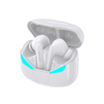Auricular Desportivo TWS awei T35 Bluetooth V5.0 Modo Duplo para Jogos, IPX5 à prova de água, com Caixa de Carregamento