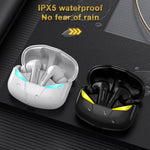 Auricular Desportivo TWS awei T35 Bluetooth V5.0 Modo Duplo para Jogos, IPX5 à prova de água, com Caixa de Carregamento