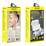 Auricular Desportivo TWS awei TA1 Bluetooth V5.0 com Cancelamento de Ruído ANC, IPX4 à prova de água, com Caixa de Carregamento
