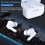 Auricular Desportivo TWS awei TA1 Bluetooth V5.0 com Cancelamento de Ruído ANC, IPX4 à prova de água, com Caixa de Carregamento