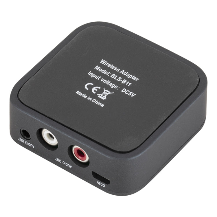 Receptor Bluetooth B11 5.0 AUX NFC para Adaptador de Áudio 2 x RCA, B11