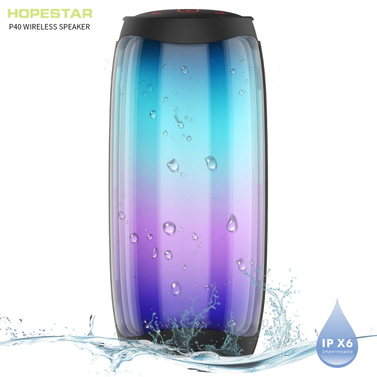 Altifalante Bluetooth Portátil Resistente à Água HOPESTAR P40 Bluetooth 5.0, P40 (Preto), P40 (Azul)