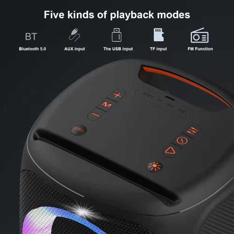 Altifalante Bluetooth Portátil Resistente à Água HOPESTAR Party100 Bluetooth 5.0 com Função de Carregamento para Telemóvel, Party100 (Verde)
