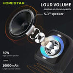 Altifalante Bluetooth Portátil Resistente à Água HOPESTAR Party100 Bluetooth 5.0 com Função de Carregamento para Telemóvel, Party100 (Verde)