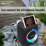 Altifalante Bluetooth Portátil Resistente à Água HOPESTAR Party100 Bluetooth 5.0 com Função de Carregamento para Telemóvel, Party100 (Verde)