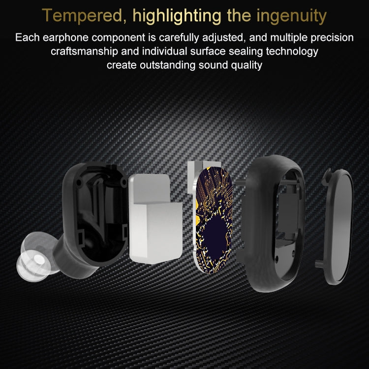 Auricular Bluetooth 4.1 Invisível Intra-auricular H58, Sem Fios