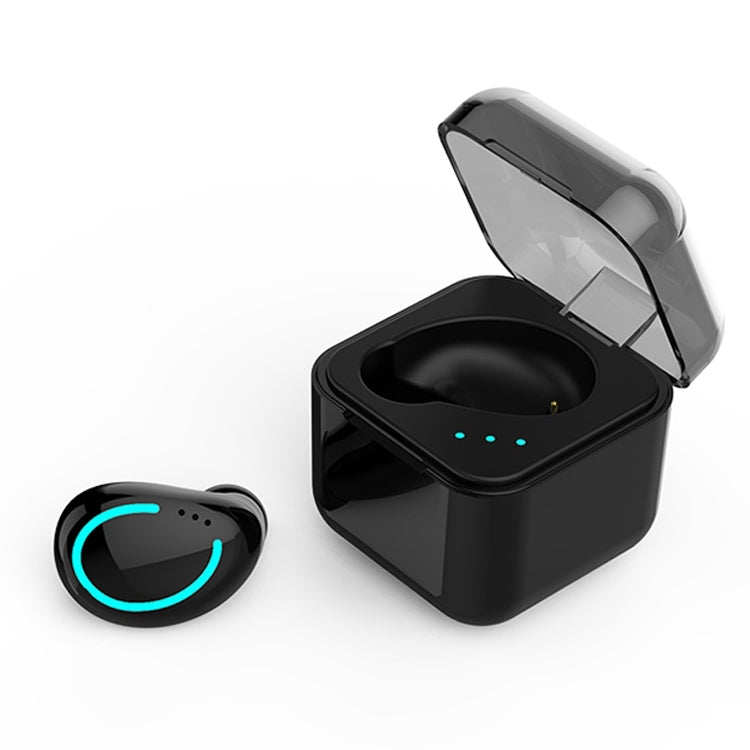 Auricular Bluetooth 5.0 M-B8 Mini Invisível Intra-auricular Estéreo, Sem Fios com Caixa de Carregamento