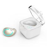 Auricular Bluetooth 5.0 M-B8 Mini Invisível Intra-auricular Estéreo, Sem Fios com Caixa de Carregamento