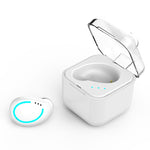 Auricular Bluetooth 5.0 M-B8 Mini Invisível Intra-auricular Estéreo, Sem Fios com Caixa de Carregamento