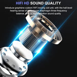 Auricular Bluetooth 5.0 M-B8 Mini Invisível Intra-auricular Estéreo, Sem Fios com Caixa de Carregamento