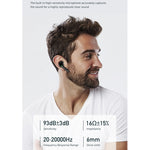 Auricular Bluetooth 5.1 awei T12P com Ecrã LED, T12P