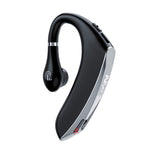 DS800 Bluetooth 5.0 Auricular Bluetooth sem fios desportivo empresarial universal com estilo de pendurar na orelha, Versão Clássica, Versão Clássica (Preto), Versão Clássica (Prateado)