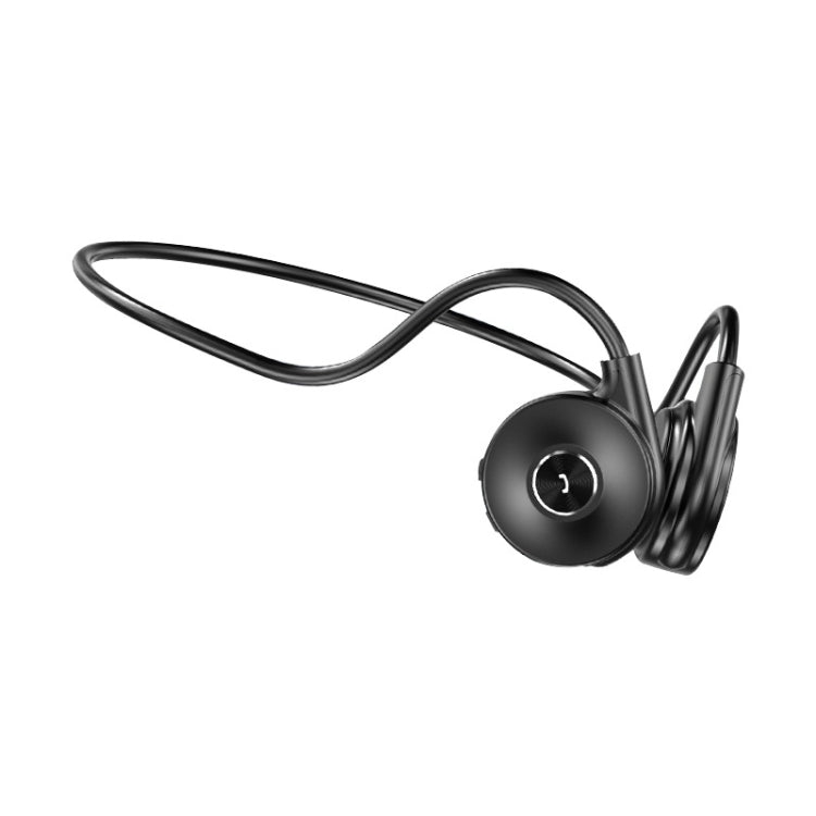 M-1 Auricular Bluetooth de condução óssea com redução de ruído táctil montado nas costas com microfone destacável