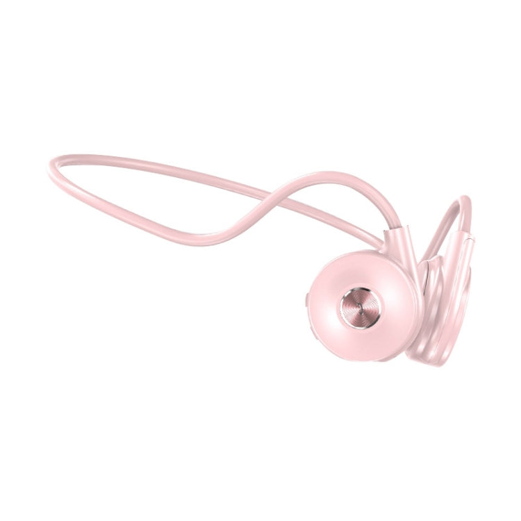 M-1 Auricular Bluetooth de condução óssea com redução de ruído táctil montado nas costas com microfone destacável