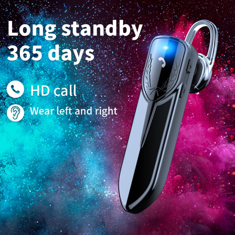 Auricular Bluetooth Empresarial Unilateral M81 com Redução de Ruído CVC, Suporte Siri & One for Two