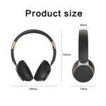 07S Auricular Bluetooth V5.0 dobrável para jogos e desporto sem fios com microfone