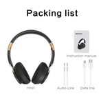 07S Auricular Bluetooth V5.0 dobrável para jogos e desporto sem fios com microfone