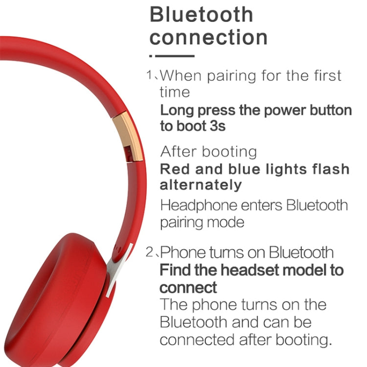 07S Auricular Bluetooth V5.0 dobrável para jogos e desporto sem fios com microfone