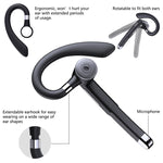 YYK-525 Versão Simples Auricular Bluetooth empresarial com gancho rotativo único e redução de ruído para chamadas sem caixa de carregamento, YYK-525