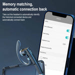 YYK-525 Versão Simples Auricular Bluetooth empresarial com gancho rotativo único e redução de ruído para chamadas sem caixa de carregamento, YYK-525