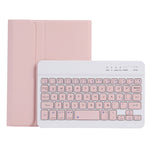 Capa de Tablet com Teclado Bluetooth Ultra-fino Cores Candy C06B para iPad mini 6 / mini 7, com Suporte e Suporte para Caneta