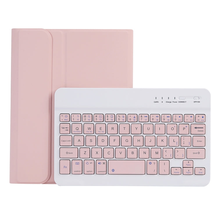 Capa de Tablet com Teclado Bluetooth Ultra-fino Cores Candy C06B para iPad mini 6 / mini 7, com Suporte e Suporte para Caneta