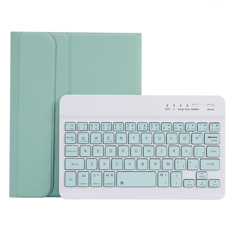 Capa de Tablet com Teclado Bluetooth Ultra-fino Cores Candy C06B para iPad mini 6 / mini 7, com Suporte e Suporte para Caneta