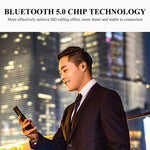 X9 Auricular Bluetooth 5.0 mini intra-auricular unilateral sem fios, X9 Preto, X9 Branco