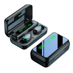 Auricular Bluetooth com Luz LED Espelhada + Ecrã Digital e Redução de Ruído R11, R11 (Preto), R11 (Branco)