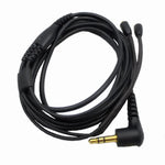 Cabo de Áudio para Auscultadores ZS0105 para Shure SE215 UE900 SE425, ZS0105 Preto