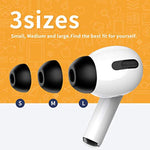 Protetores Auriculares de Espuma de Retorno Lento ZS0164 para AirPods Pro, Tamanho: M, M