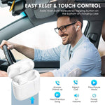 Auricular Bluetooth i12 TWS com Caixa de Carregamento, i12