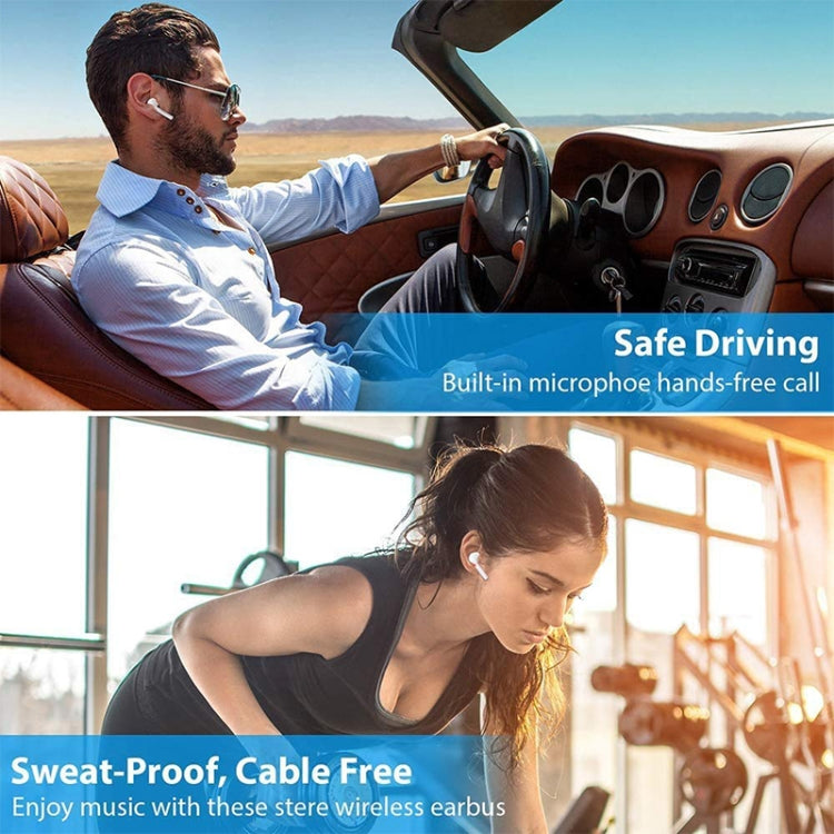 Auricular Bluetooth i12 TWS com Caixa de Carregamento, i12