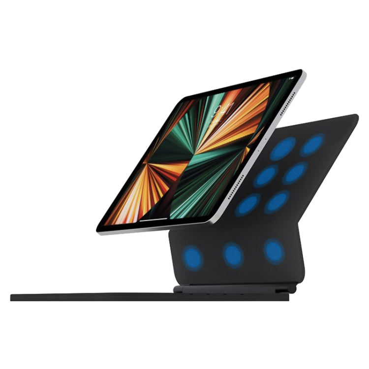 Para iPad Air 2022 / 2020 Capa de Couro com Teclado Bluetooth Suspenso Mágico T89, Para iPad Air 2022 / 2020