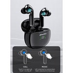 Auricular desportivo TWS Bluetooth V5.0 awei T15P com ecrã LED e estojo de carregamento, T15P