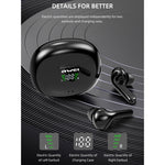 Auricular desportivo TWS Bluetooth V5.0 awei T15P com ecrã LED e estojo de carregamento, T15P
