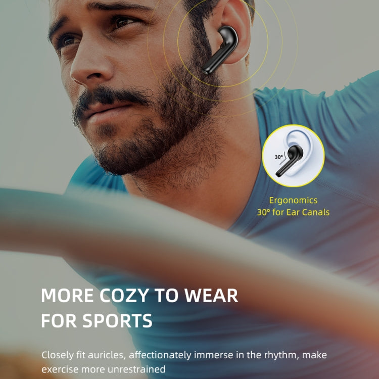Auricular desportivo TWS Bluetooth V5.0 awei T15P com ecrã LED e estojo de carregamento, T15P
