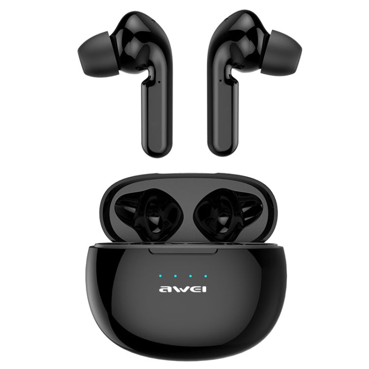 Auricular desportivo TWS Bluetooth V5.0 awei T15 com estojo de carregamento, T15