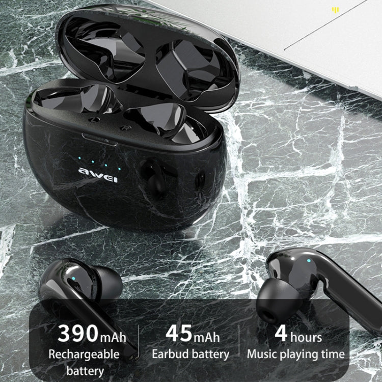 Auricular desportivo TWS Bluetooth V5.0 awei T15 com estojo de carregamento, T15