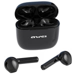 Auricular desportivo TWS Bluetooth V5.0 awei T26 Pro com estojo de carregamento, T26 Pro