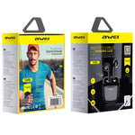Auricular desportivo TWS Bluetooth V5.0 awei T26 Pro com estojo de carregamento, T26 Pro