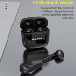 Auricular desportivo TWS Bluetooth V5.0 awei T26 Pro com estojo de carregamento, T26 Pro