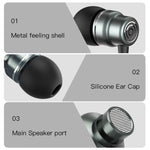 Yesido YH32 Auricular com Fio In-Ear 3.5mm, Comprimento: 1,2m, YH32