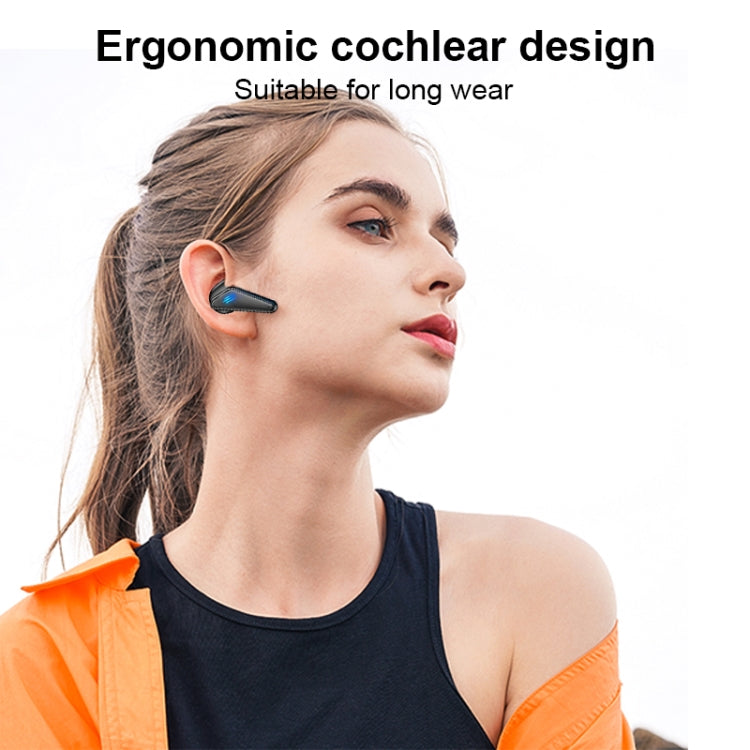 Auricular Bluetooth Sem Fios K55 TWS para Jogos Móveis