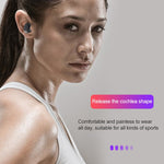 Auricular Bluetooth Sem Fios DT-14 com Dois Ouvidos, Suporta Toque, Carregamento Magnético Inteligente e Emparelhamento Automático ao Ligar