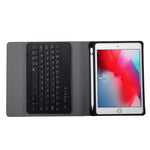 Capa de Tablet em Pele com Teclado Bluetooth ABS Ultra-fino Desmontável A05B Bluetooth 3.0 para iPad mini 5 / 4 / 3 / 2, com Suporte, Para mini 5 / 4 / 3 / 2