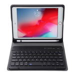 Capa de Tablet em Pele com Teclado Bluetooth ABS Ultra-fino Desmontável A05B Bluetooth 3.0 para iPad mini 5 / 4 / 3 / 2, com Suporte, Para mini 5 / 4 / 3 / 2